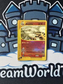 2003 POKEMON SKYRIDGE ARCANINE REVERSE HOLO #3 VINTAGE ! - Image 1