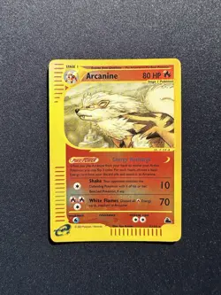 2003 POKEMON SKYRIDGE ARCANINE REVERSE HOLO #3 VINTAGE ! - Image 2