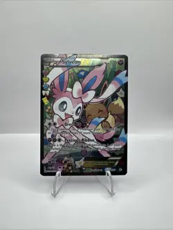 Sylveon EX RC32 - Ultra Rare Holo - Pokemon Generations Radiant Collection MP - Image 1