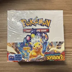 Pokemon Scarlet & Violet: Surging Sparks Booster Box Sealed English TCG 2024 - Image 1