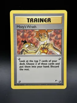 Misty’s Wrath 114/132 Pokemon Gym Challenge NM - 0358 - Image 1