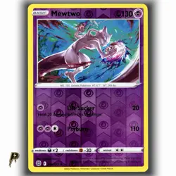 Pokemon Brilliant Stars Mewtwo 056/172 Reverse Holo Rare NM - Image 1