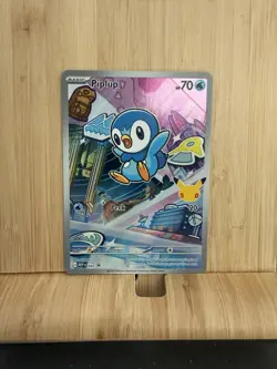 Pokemon TCG Sinnoh Starter Set 1st Partner Illustration Chimchar Piplup Turtwig - Image 3