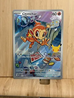 Pokemon TCG Sinnoh Starter Set 1st Partner Illustration Chimchar Piplup Turtwig - Image 5