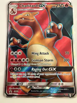 The Pokemon Company Pokemon TCG Charizard GX SM60 Promo Holo HP250 English 2017 - Image 1