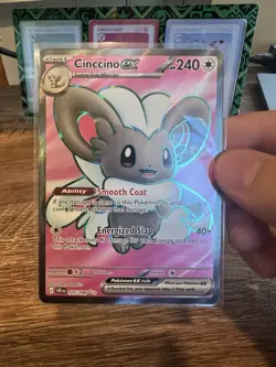 Pokemon Cinccino ex 105/086 & 098/086 Chaos Rising Rare Full Art Holo NM/M - Image 2