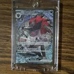 Pokemon TCG N's Zoroark ex 286/217 Journey Together SIR Full Art Holo EN - Image 1
