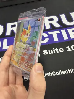 Rare Pokemon Chaos Rising Fennekin Pokemon Center #80 Sealed Black Star Promo - Image 2