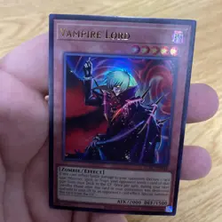Vampire Lord LCKC-EN024 Unlimited ULTRA RARE NM! +Bonus FREE SHIPPING! - Image 1