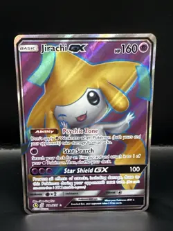 Pokemon Jirachi GX Sun & Moon Unified Minds 79A/236 Holo Alt Art Promo A - Image 1