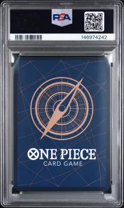 2025 One Piece OP13 Japanese Uta #023 Carrying On His Will Alternate Art PSA 10 - Image 2