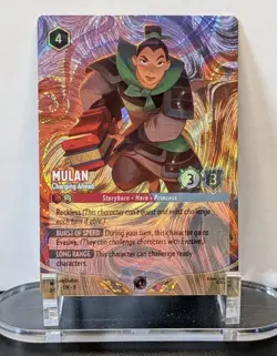 Mulan - Charging Ahead Disney Lorcana DLC Foil Promo 3/C2 EN-8 - Image 1