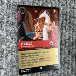 Disney Lorcana Wilds Unknown Pegasus Searching High and Low 106/204 Common Foil - Image 3