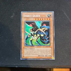 Yugioh - Insect Queen CT1-EN005 Secret Rare Limited Edition Promo LP - Image 1