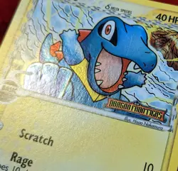 Pokemon Totodile (Delta Species) 67/101 Dragon Frontiers Reverse Holo 2006 - Image 4