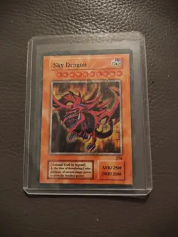 374- Yugioh - American- Slifer the Sky Dragon - Secret God - Image 1
