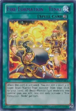 DL18-EN014 / 1X FIRE FORMATION - TENKI / BLUE GREEN PURPLE / VLP/NM /WRONGWAY052 - Image 1