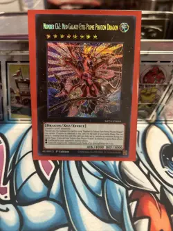 NUMBER C62: NEO GALAXY-EYES PRIME PHOTON DRAGON * SECRET RARE MP24-EN069 YUGIOH! - Image 1