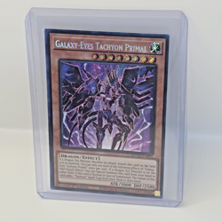 Yugioh! 1x Galaxy-Eyes Tachyon Primal MZTM-EN011 Secret Rare 1st Ed NM - Image 1