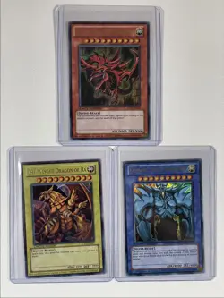 [3] THE WINGED DRAGON OF RA OBELISK 2010 YU-GI-OH! LEGENDARY PROMO Q4637 - Image 1