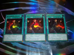 3x Ragnaraika Bloom 1st Edition Ultra Rare MP25-EN196 Yu-Gi-Oh! - Image 1