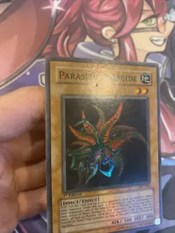 (LTV) YUGIOH PARASITE PARACIDE PSV-003 1ST SUPER LIGHT PLAY - Image 2