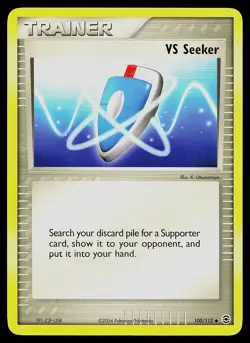 Pokemon Card - VS Seeker FireRed & LeafGreen 100/112 Uncommon - Image 1