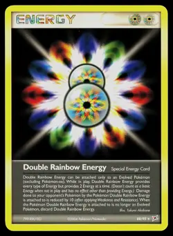 Pokemon Card - Double Rainbow Energy Team Magma vs Team Aqua 88/95 Rare - Image 1