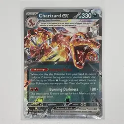 Pokemon TCG - Charizard EX 125/197 - Obsidian Flames -Double Rare - NM - Image 1