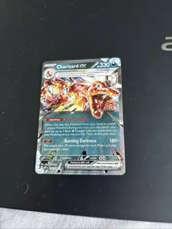 Pokemon TCG Charizard EX Obsidian Flames Card 125/197 NM - Image 1