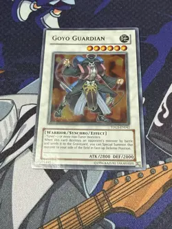 Yugioh TDGS-EN042 Goyo Guardian Ultra Rare MP Moderately Played Unlimited - Image 1