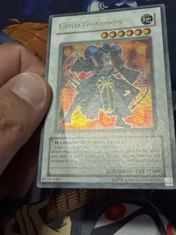 Yugioh TDGS-EN042 Goyo Guardian Ultra Rare MP Moderately Played Unlimited - Image 5