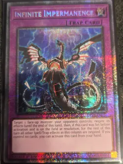 YUGIOH: 1x Infinite Impermanence MP25-EN032 Starlight Rare 2025 Mega-Pack - Image 1