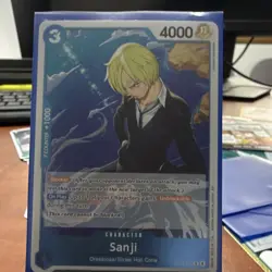 Sanji OP15-047 R Blocker Unblockable Counter +1000 4000 Power One Piece CCG EN - Image 1