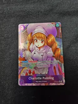 Bandai Charlotte Pudding OP08-067 Rare Foil | OP08 One Piece Card Game English - Image 1