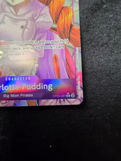 Bandai Charlotte Pudding OP08-067 Rare Foil | OP08 One Piece Card Game English - Image 5