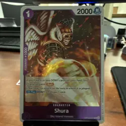 Shura OP15-067 R 2000 Power 1 Cost One Piece CCG EN Character Card - Image 1