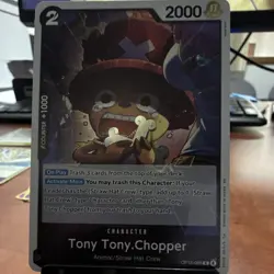 Tony Tony Chopper OP15-085 2000 HP 2 Cost One Piece CCG EN Bandai Character Card - Image 1