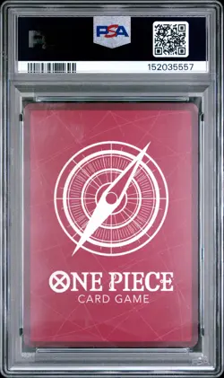2025 ONE PIECE OP13-CARRYING ON HIS WILL ALTERNATE ART MONKEY D. LUFFY PSA 10 - Image 2