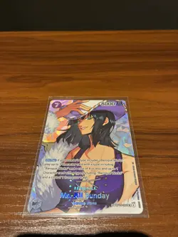 Ms. All Sunday SP OP14-084 Alt Art - One Piece OP16 THE TIME OF BATTLE- Robin SP - Image 1