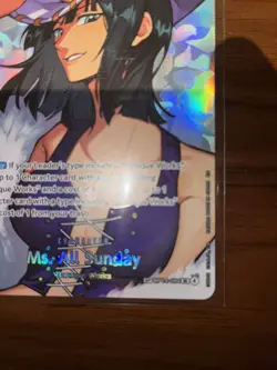 Ms. All Sunday SP OP14-084 Alt Art - One Piece OP16 THE TIME OF BATTLE- Robin SP - Image 5
