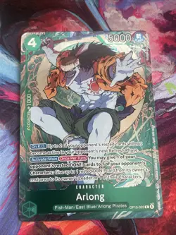 Arlong OP15-023 NM Dash Pack Full Art English One Piece - Image 1