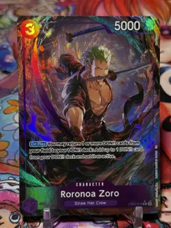RORONOA ZORO - One Piece OP09-076 - AA Alt Art Rare R - PRB02 Premium Booster - Image 1