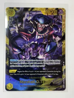 OP16-119 Marshall.D.Teach SEC Alt Art The Time To Battle One Piece TCG English - Image 1