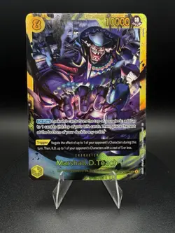 One Piece OP16-119 Marshall D Teach SEC Foil NM English - Image 1