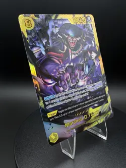 One Piece OP16-119 Marshall D Teach SEC Foil NM English - Image 2