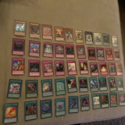 Yugioh Vintage 50 Card lot - mixed rarities and 1st Editions - limited edition - Image 1