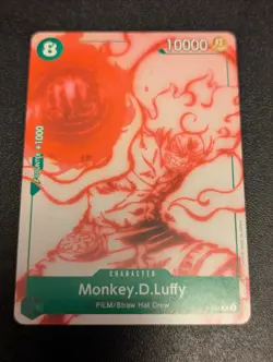Monkey.D.Luffy P-061 - One Piece TCG - Starter Deck 16: GREEN Uta English Promo - Image 1