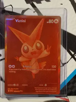 Pokemon TCG White Flare English Red Victini Card 172/086 Pack Fresh UK - Image 2