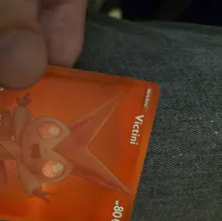 Pokemon TCG Red Victini Card 172/086 White Flare English Edition Black Bolt HP - Image 5